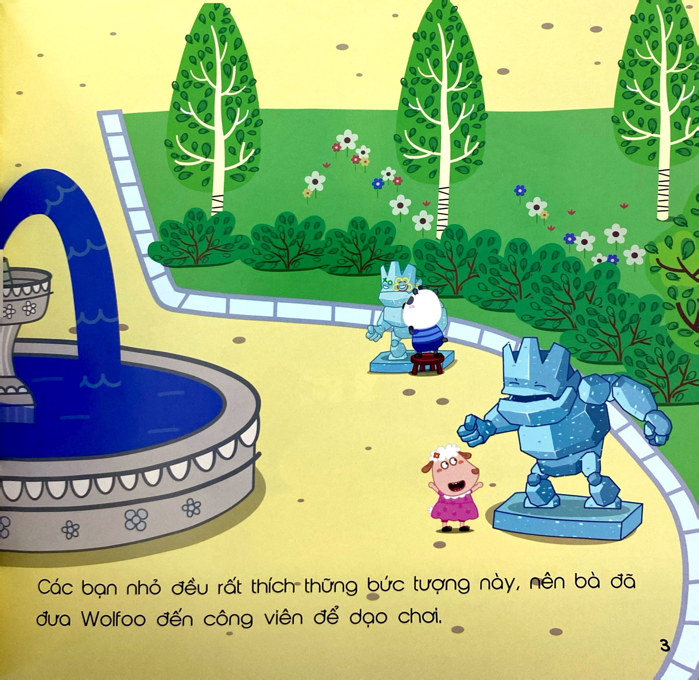 Wolfoo Ren Thoi Quen Tot - Bao Ve Cua Cong