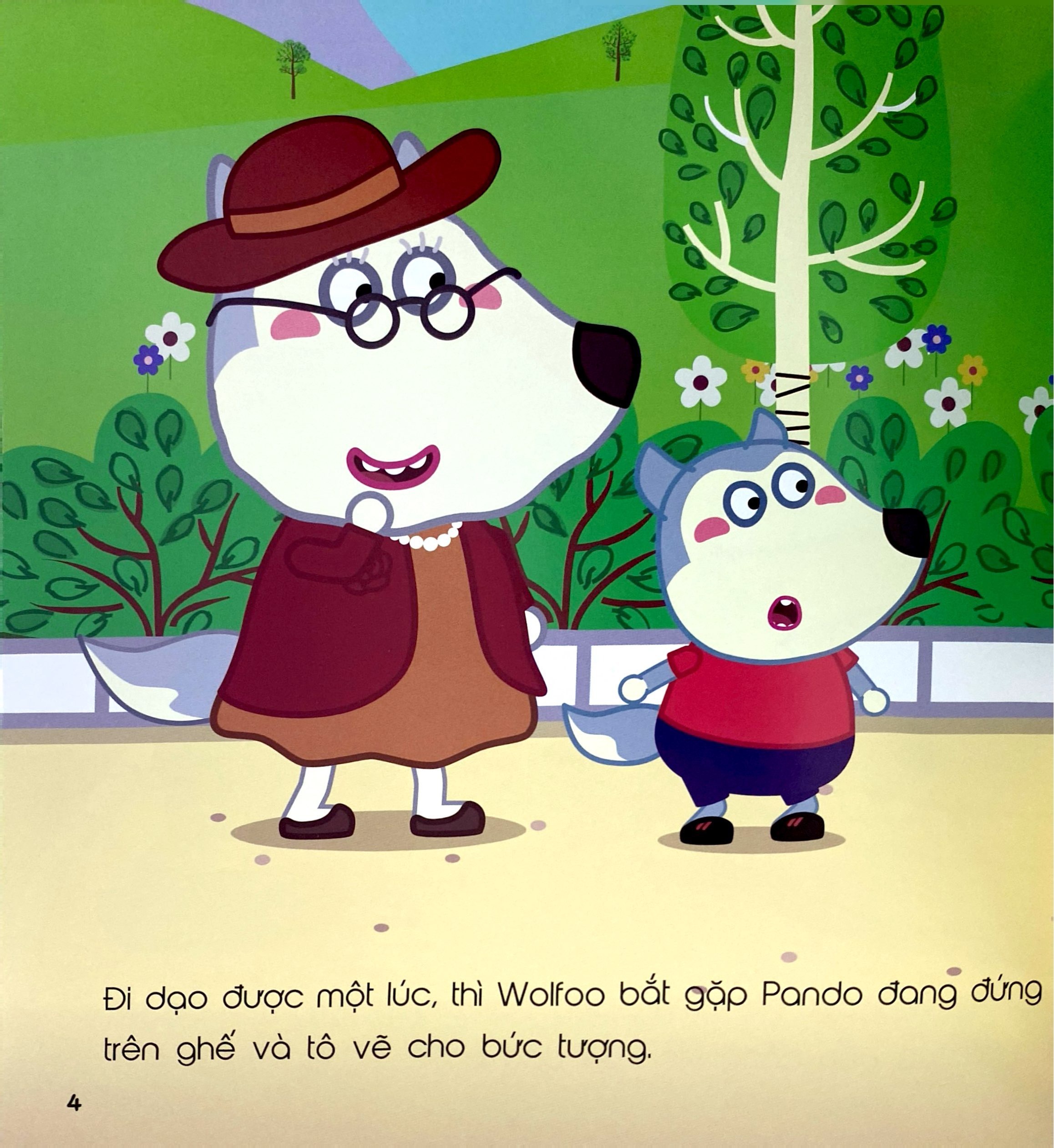 Wolfoo Ren Thoi Quen Tot - Bao Ve Cua Cong