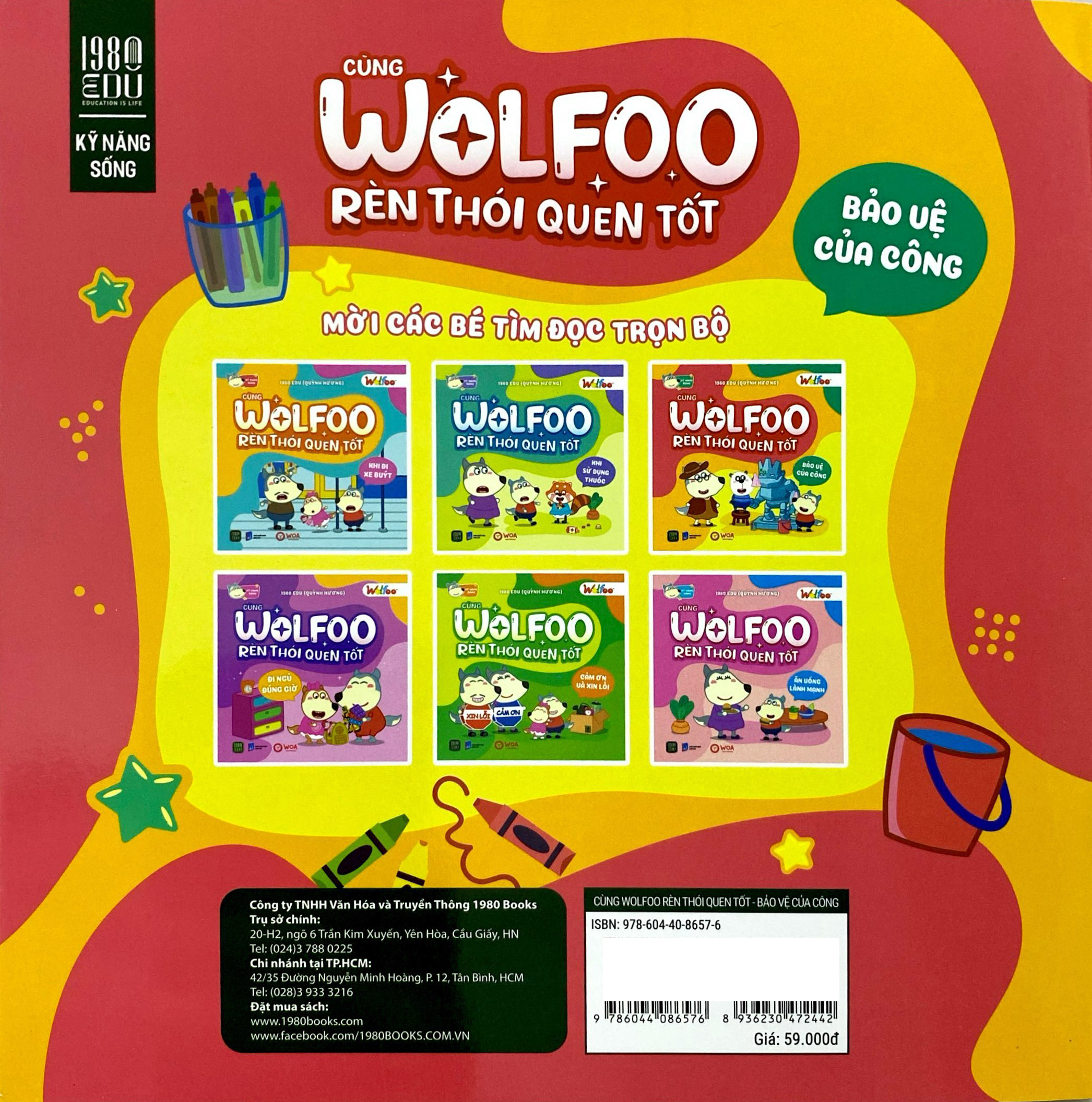 Wolfoo Ren Thoi Quen Tot - Bao Ve Cua Cong