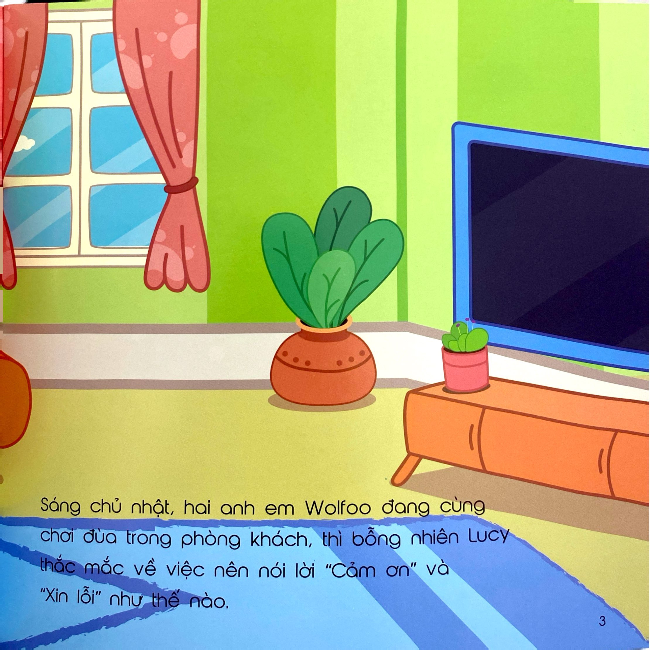 Wolfoo Ren Thoi Quen Tot - Cam On Va Xin Loi