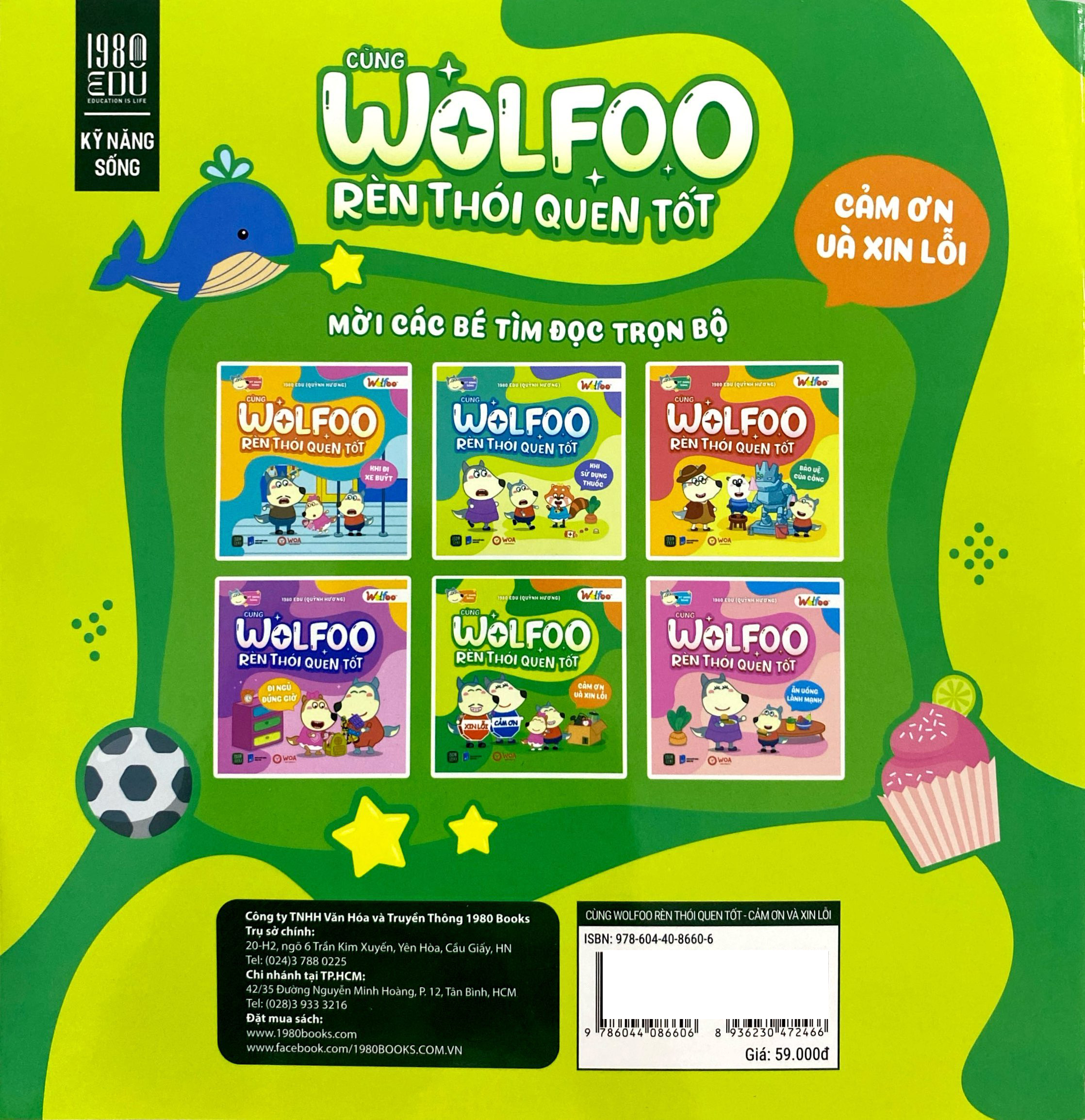 Wolfoo Ren Thoi Quen Tot - Cam On Va Xin Loi