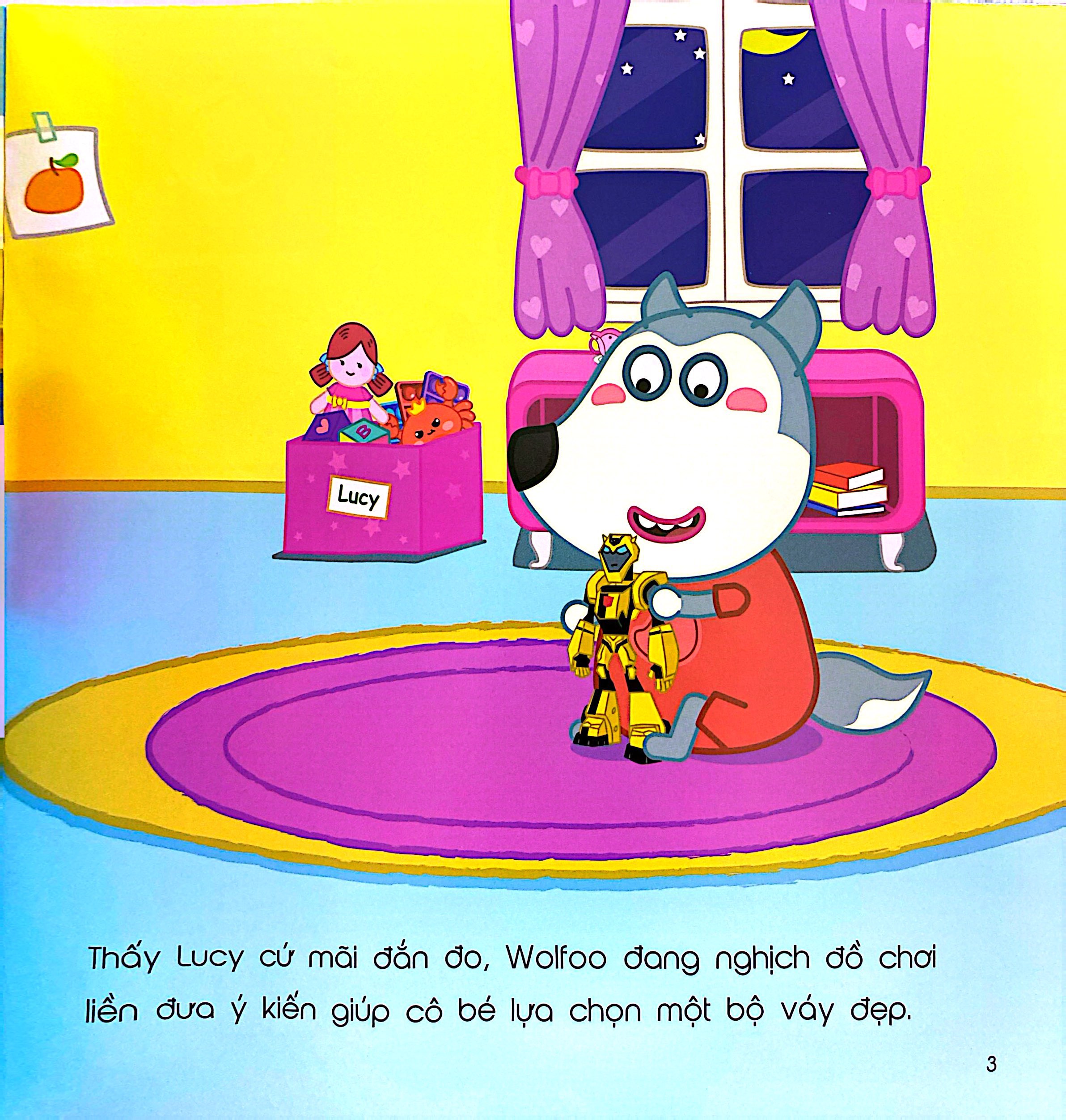 Wolfoo Ren Thoi Quen Tot - Di Ngu Dung Gio