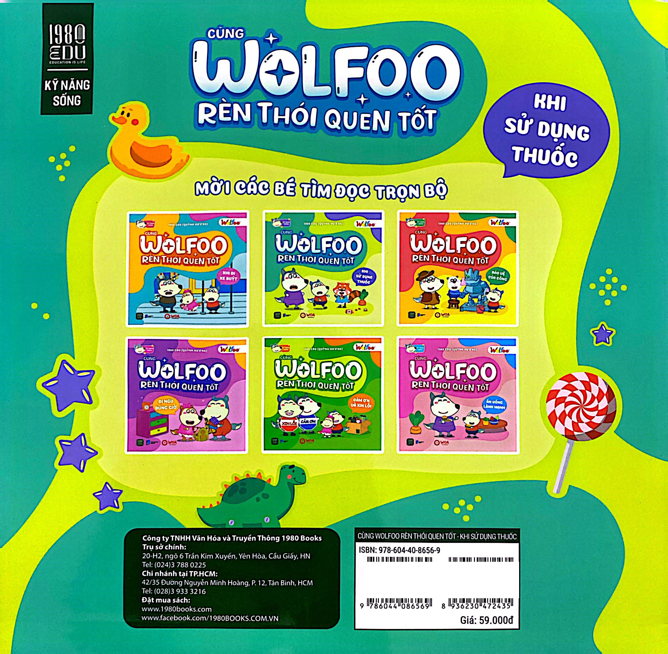 Wolfoo Ren Thoi Quen Tot - Khi Su Dung Thuoc