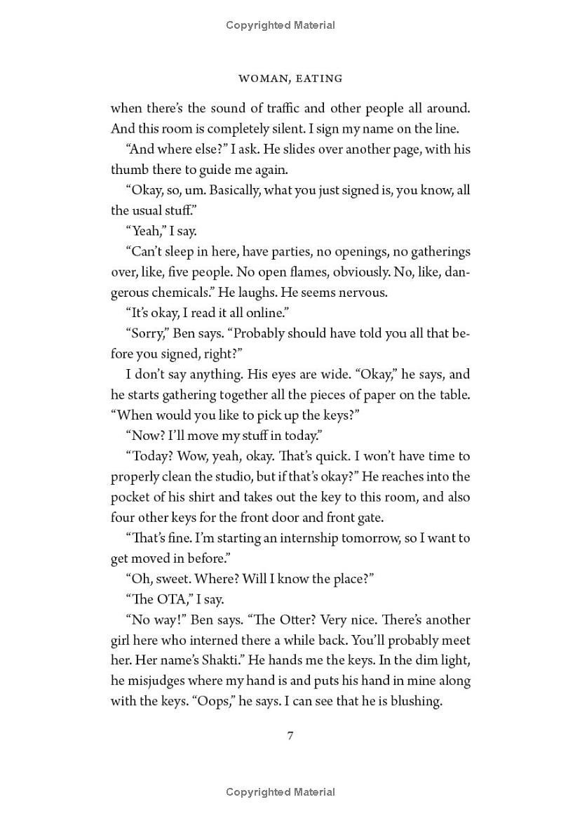 woman, eating: a literary vampire novel