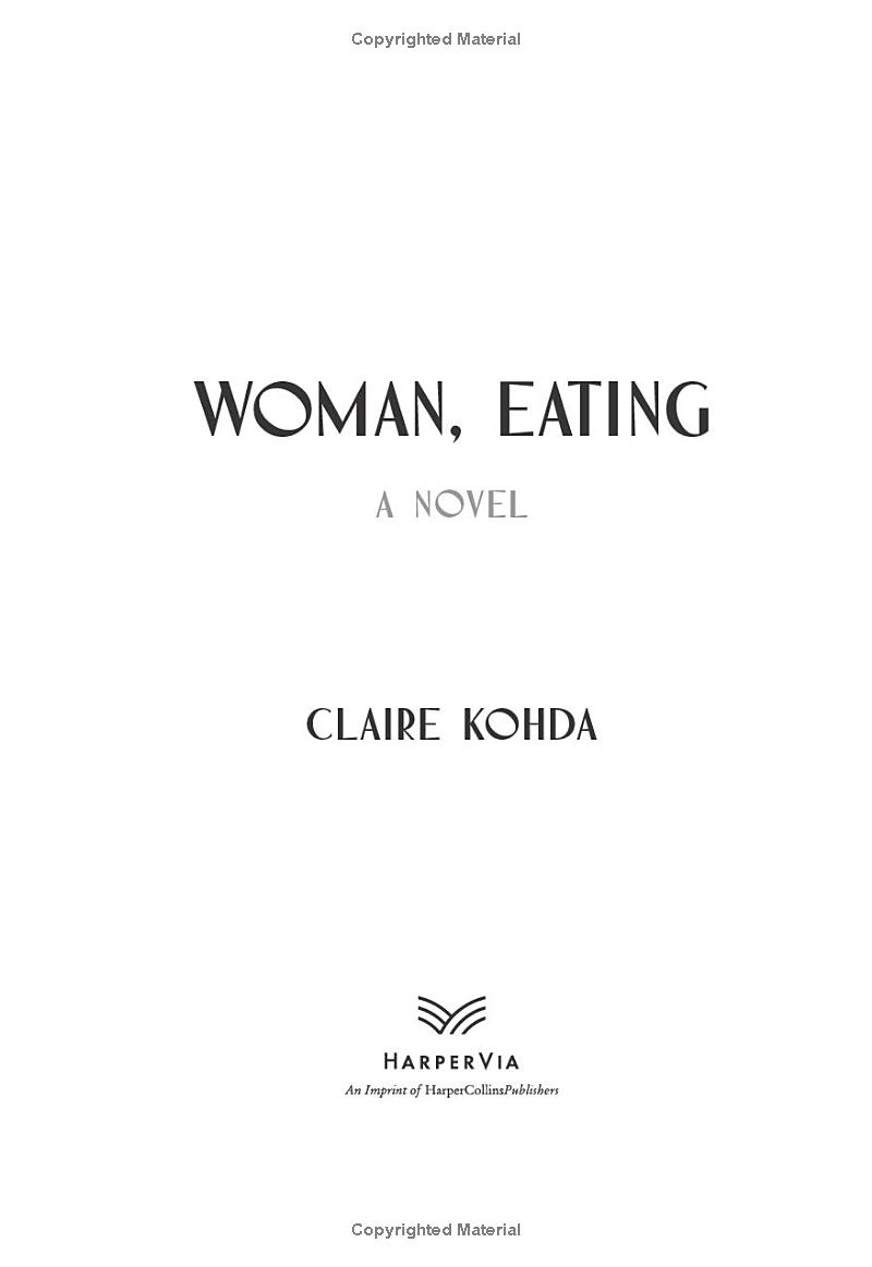 woman, eating: a literary vampire novel
