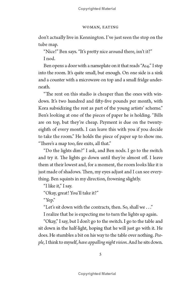 woman, eating: a literary vampire novel