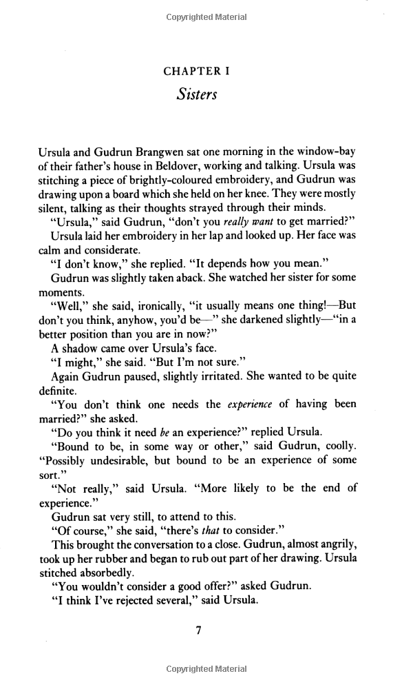 women in love (penguin classics)