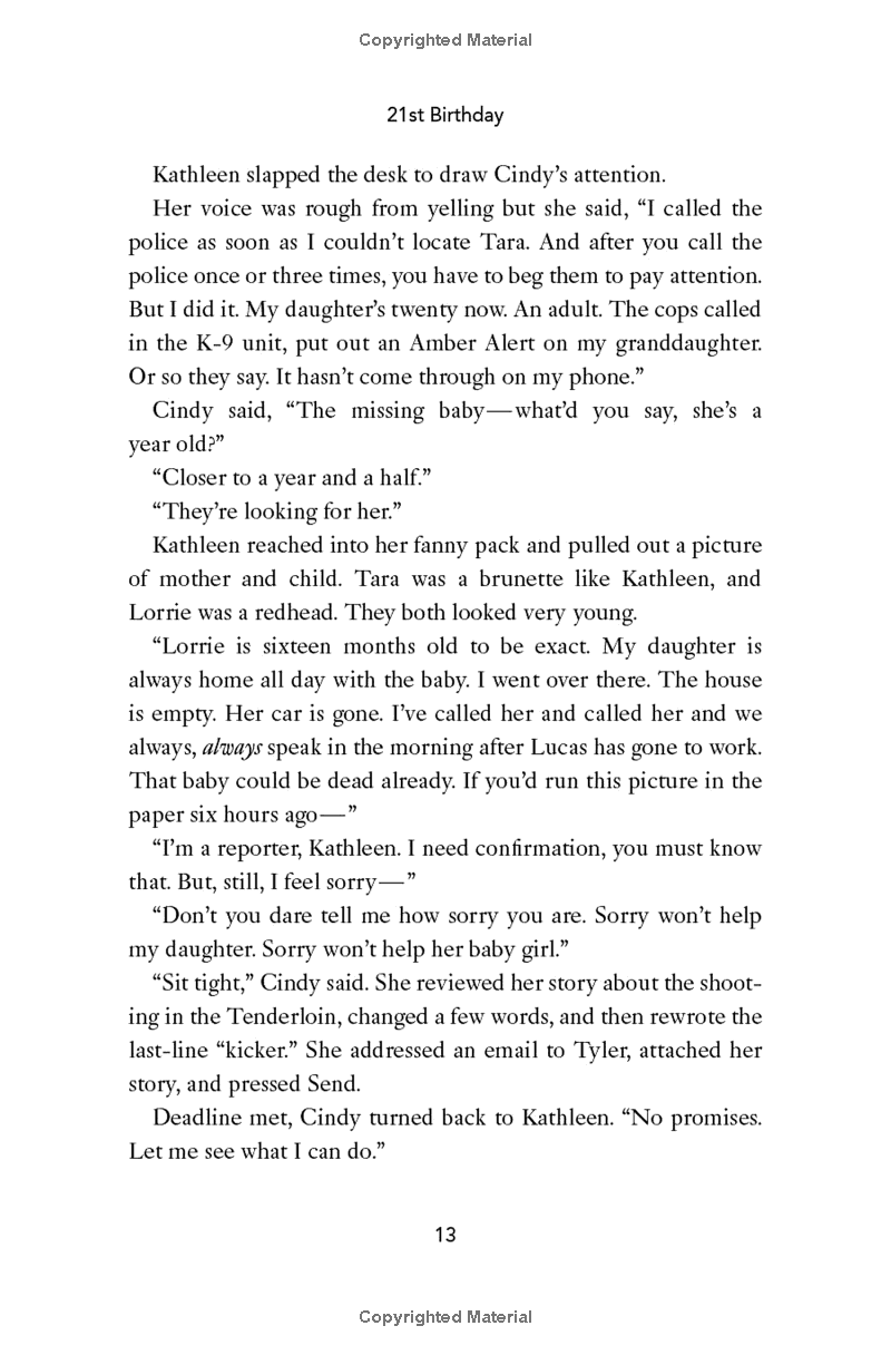 womenℹs murder club 21: 21st birthday