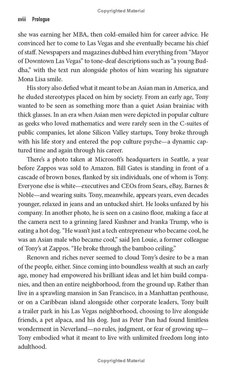 wonder boy - tony hsieh, zappos, and the myth of happiness in silicon valley