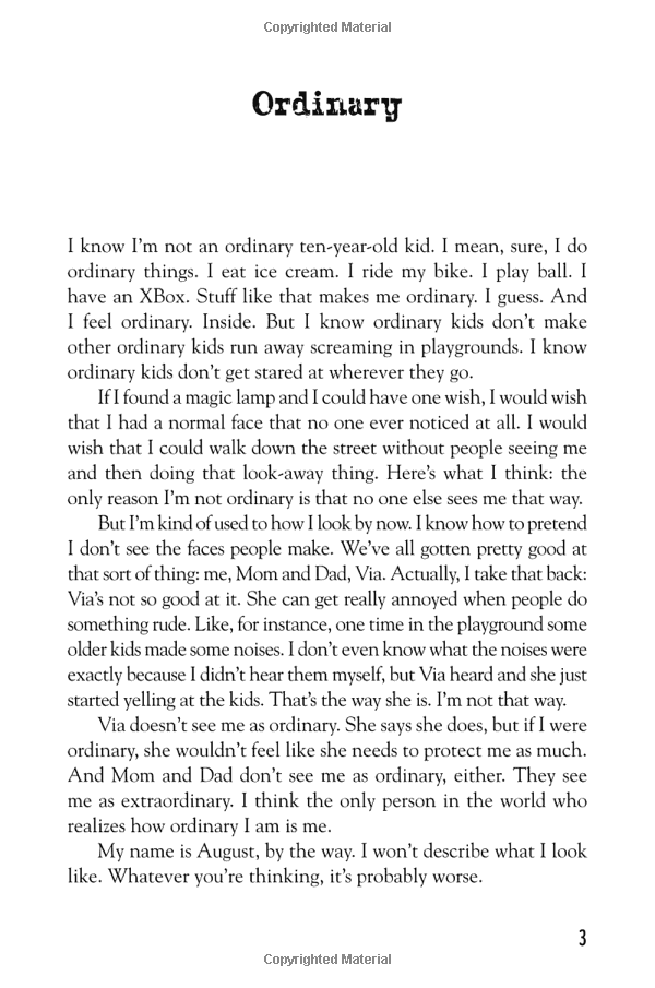 wonder. movie tie-in