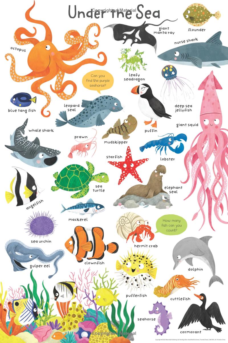 wonderful words - under the sea!