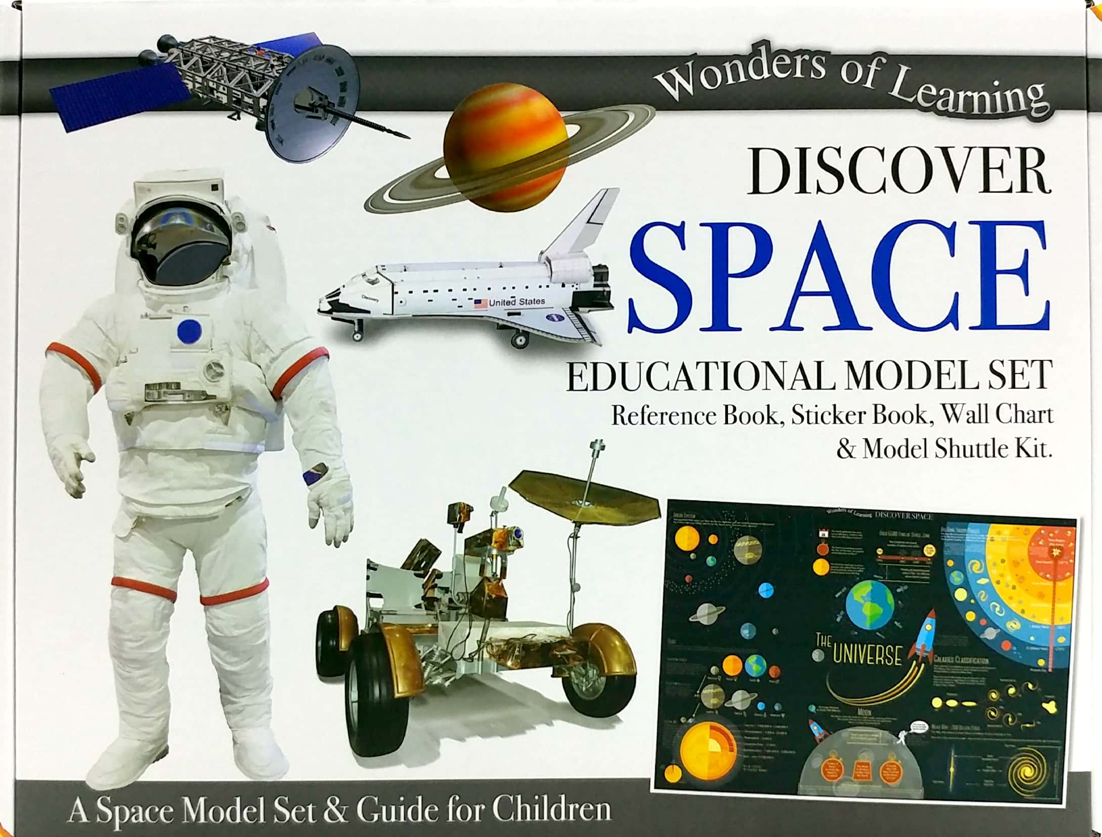 wonders of learning: discover space educational model set