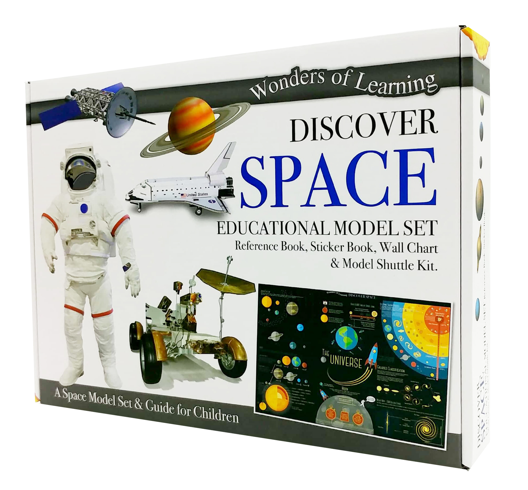 wonders of learning: discover space educational model set