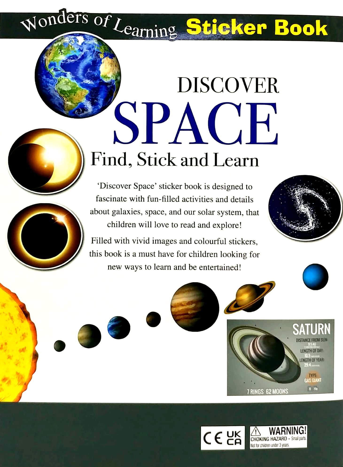 wonders of learning: discover space educational model set