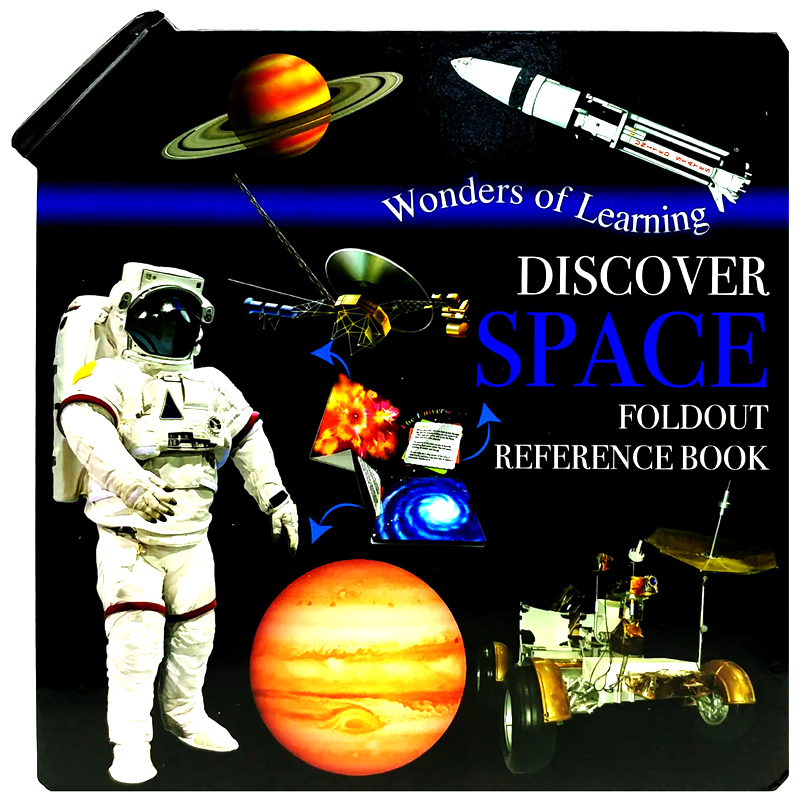 wonders of learning - discover space foldout reference book
