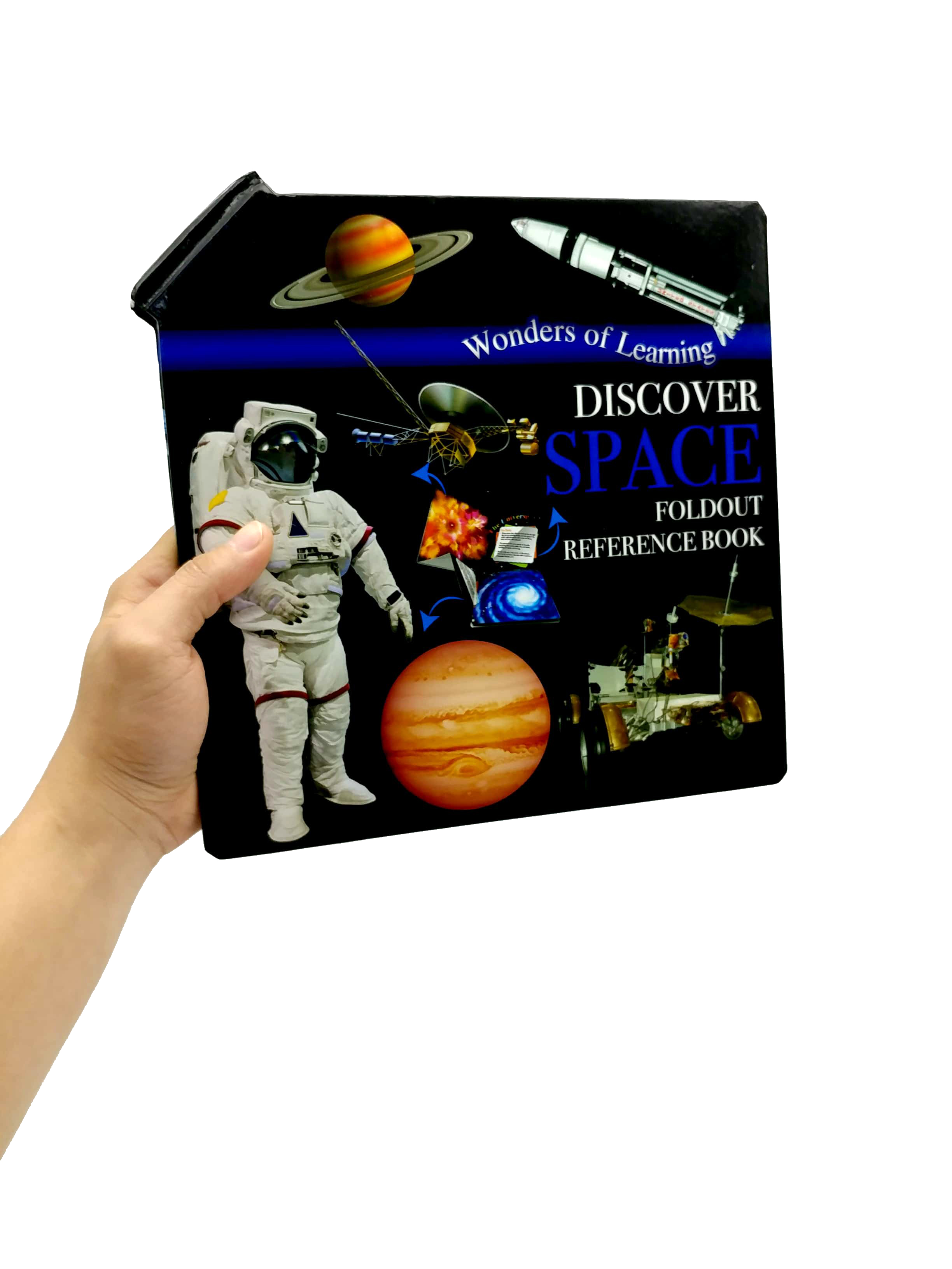 wonders of learning - discover space foldout reference book