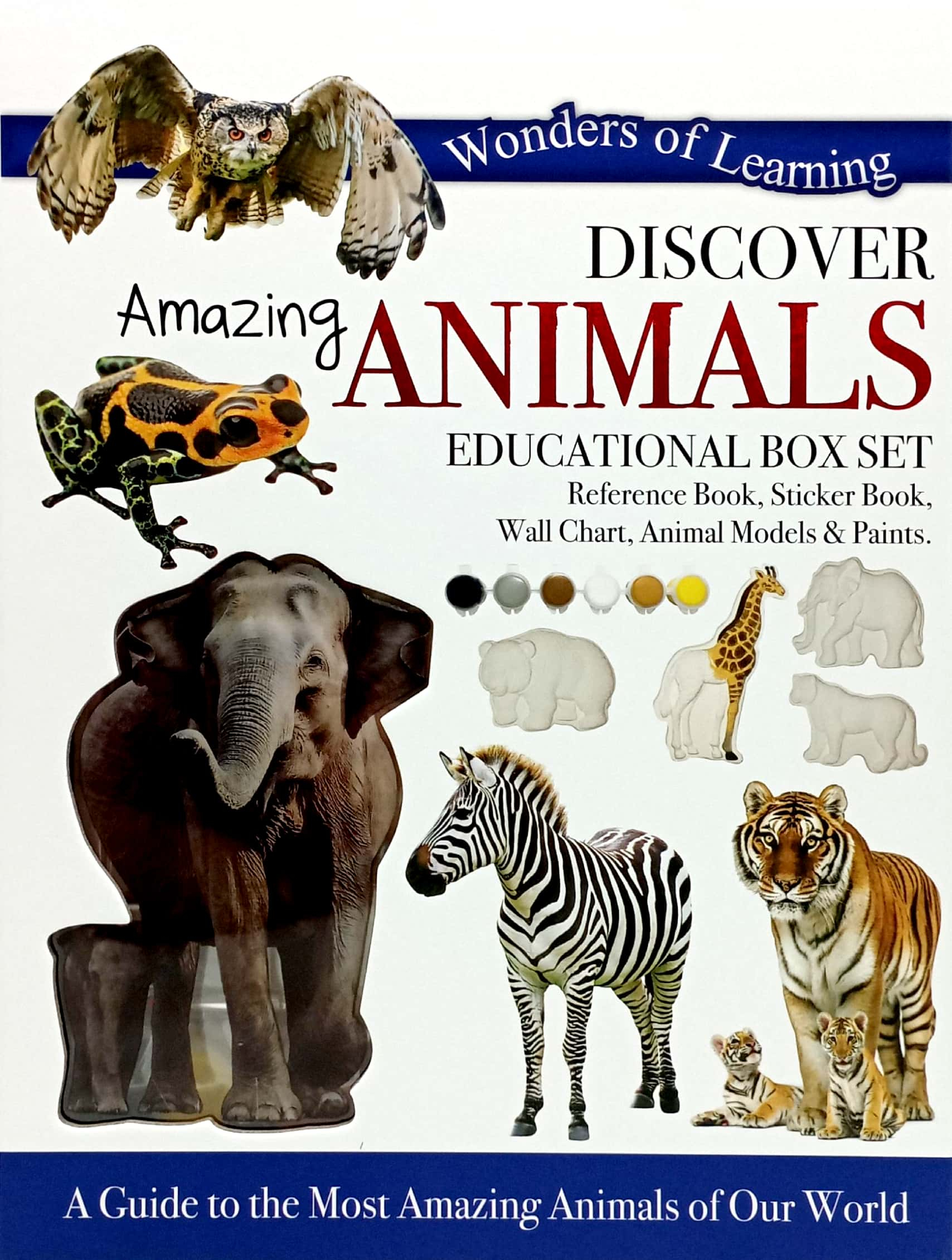 wonders of learning - educational box set - amazing animals