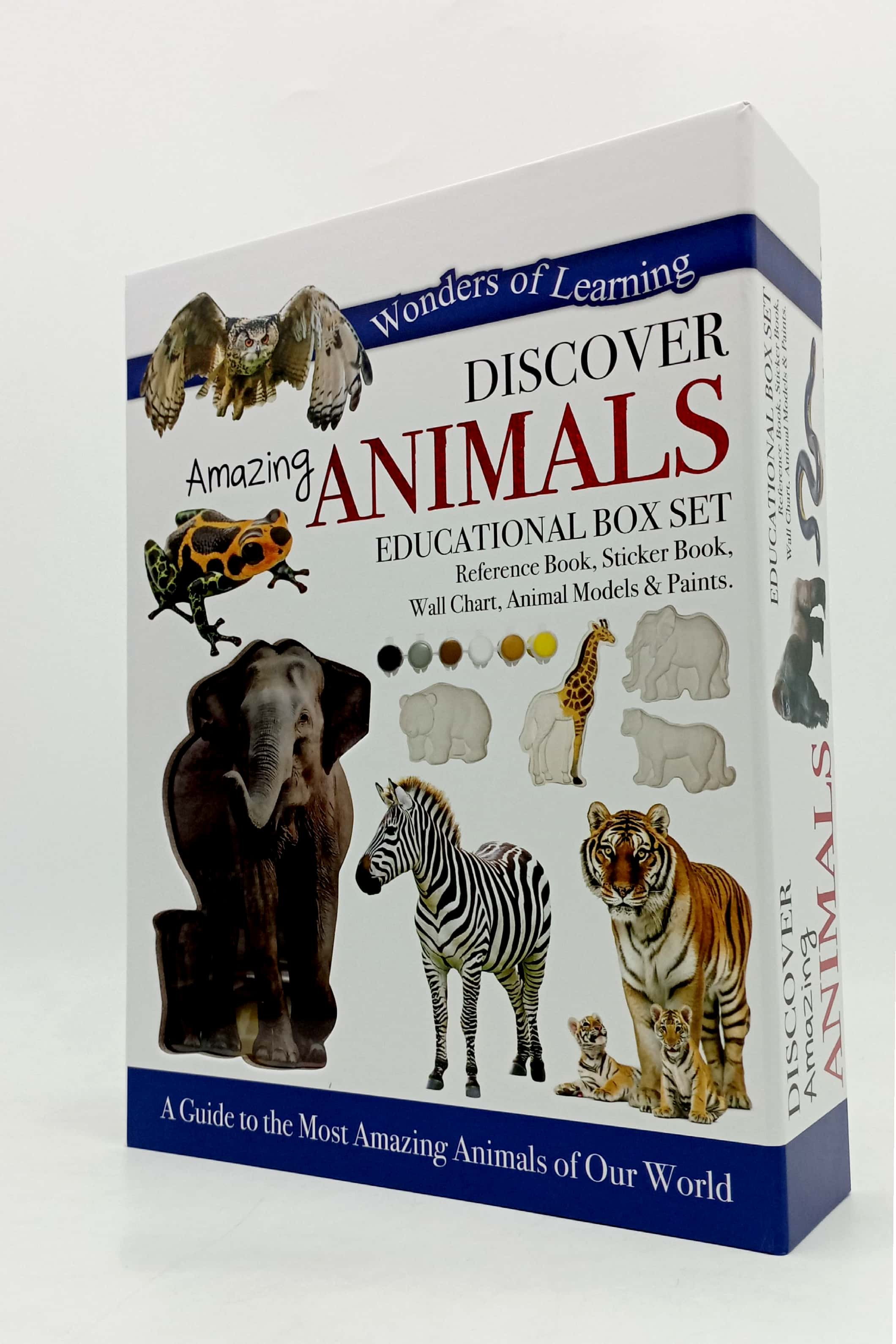 wonders of learning - educational box set - amazing animals