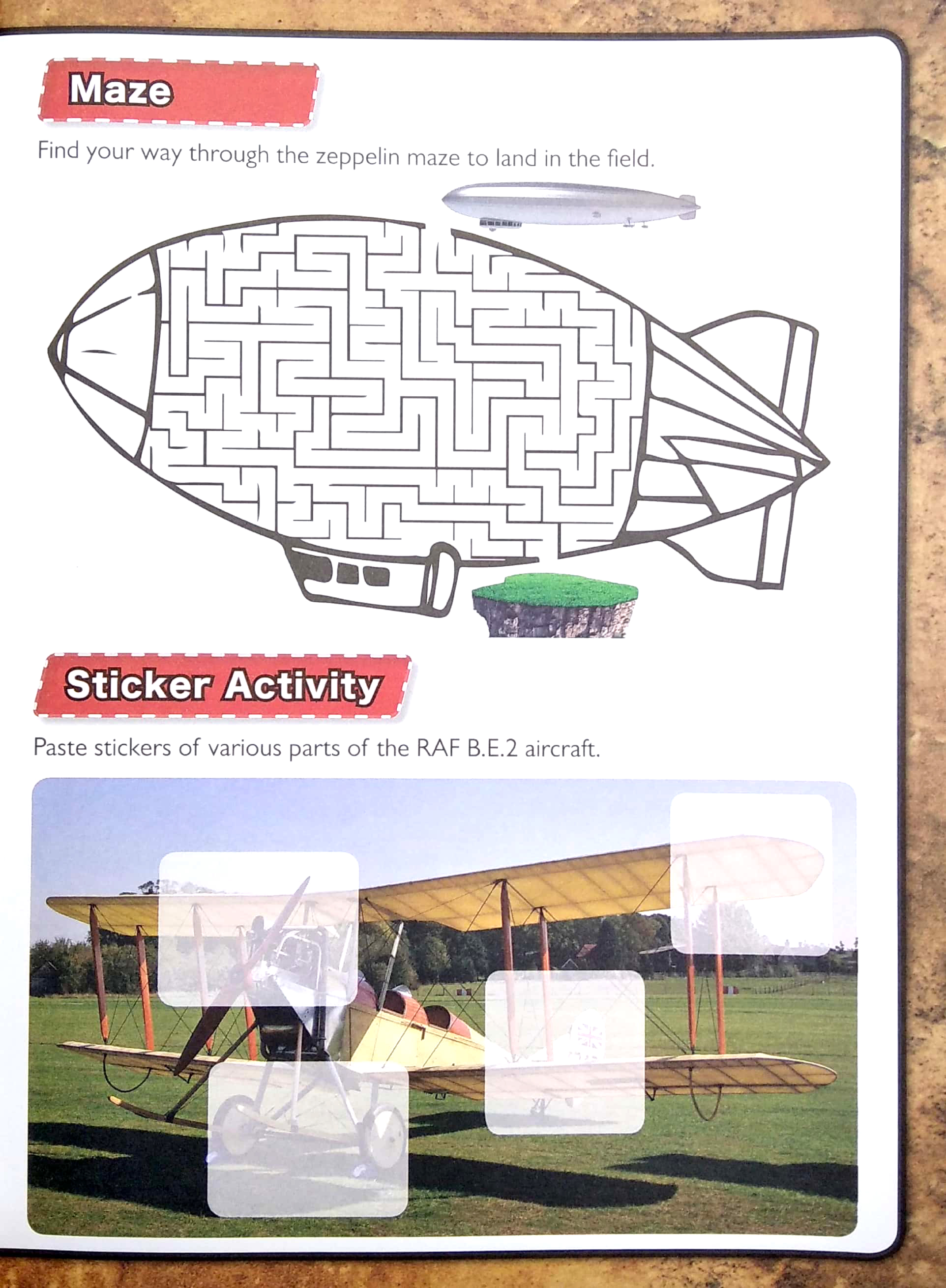 wonders of learning - sticker book - discover combat aircraft