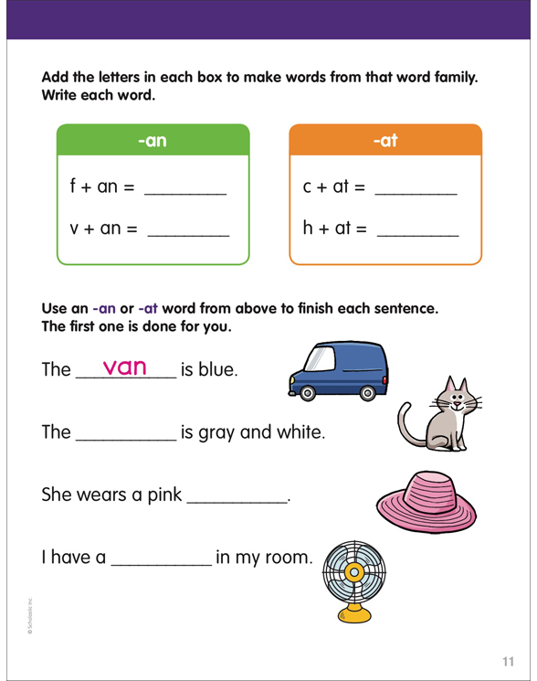 word families (little skill seekers)