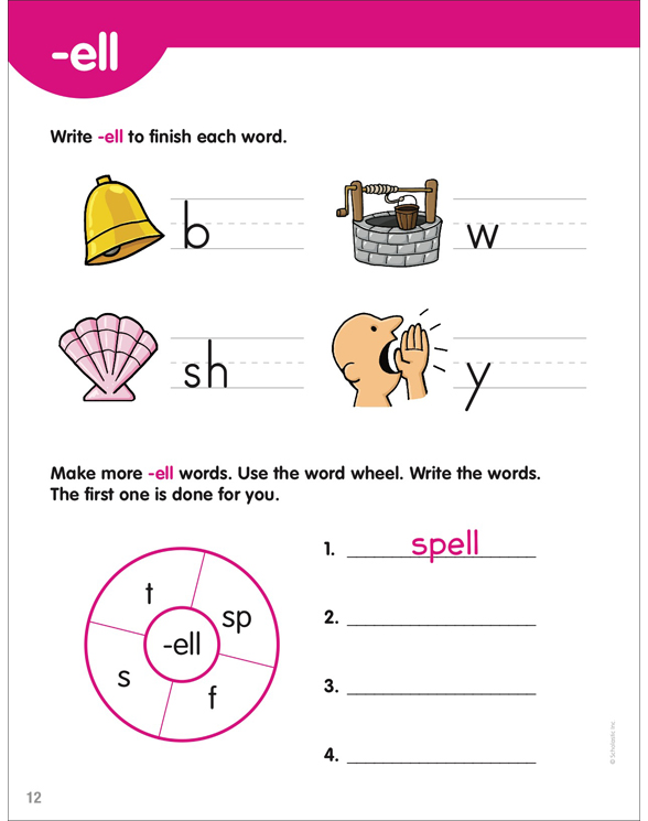 word families (little skill seekers)