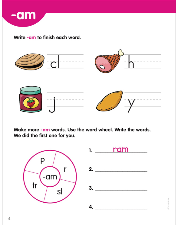 word families (little skill seekers)