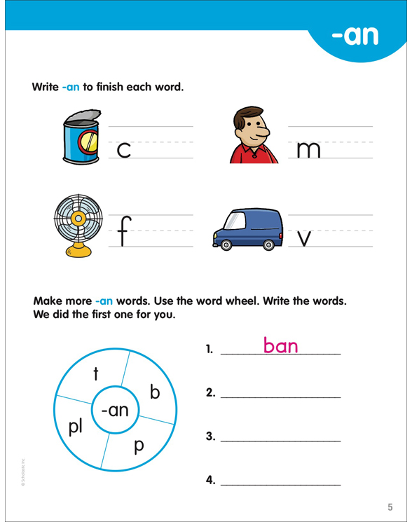 word families (little skill seekers)