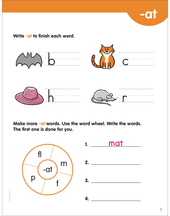 word families (little skill seekers)