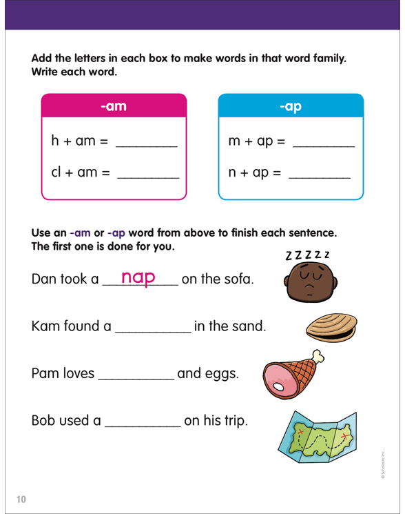 word families (little skill seekers)