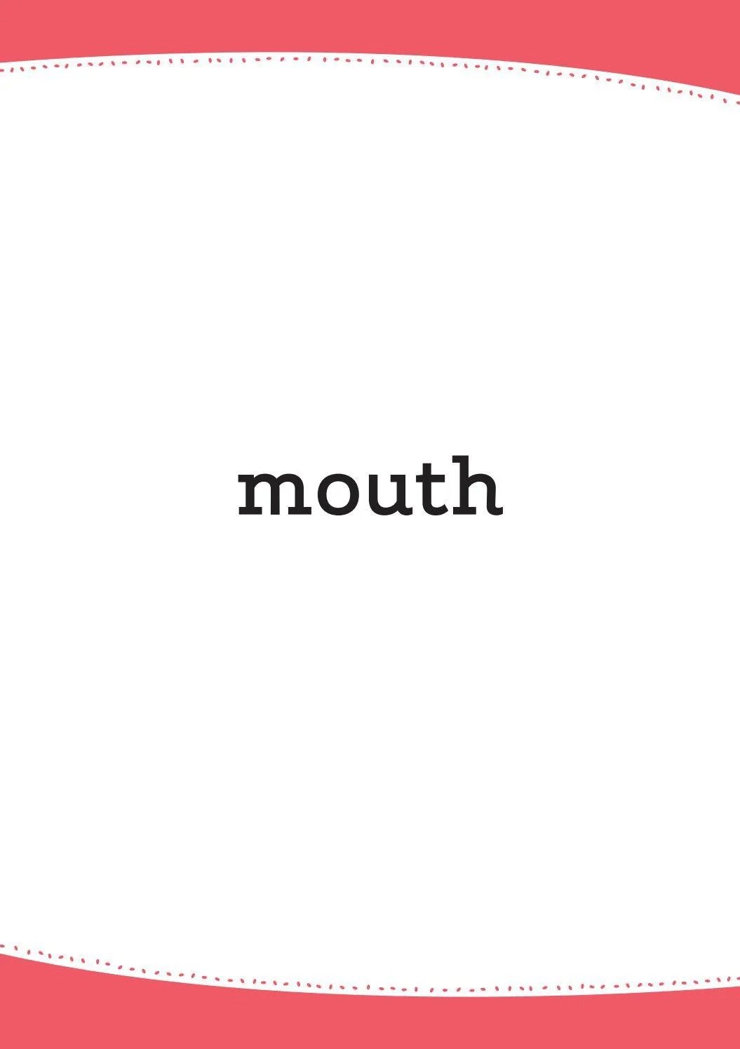 words in pictures (printed flashcards with digital code)