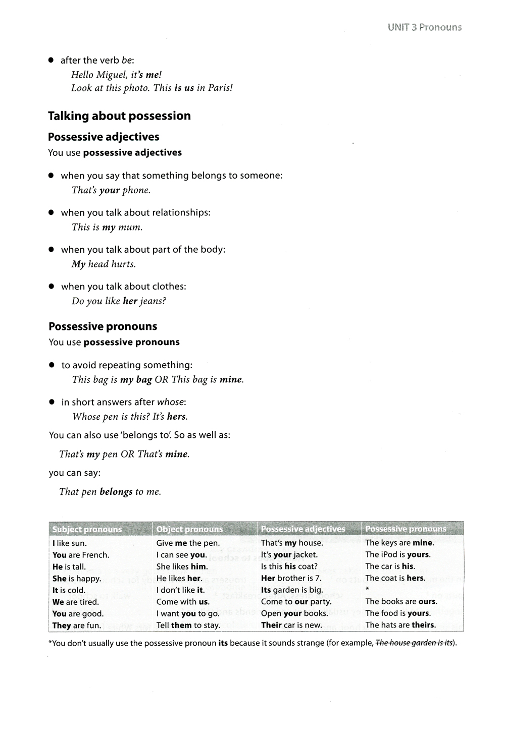 work on your grammar a1 - elementary