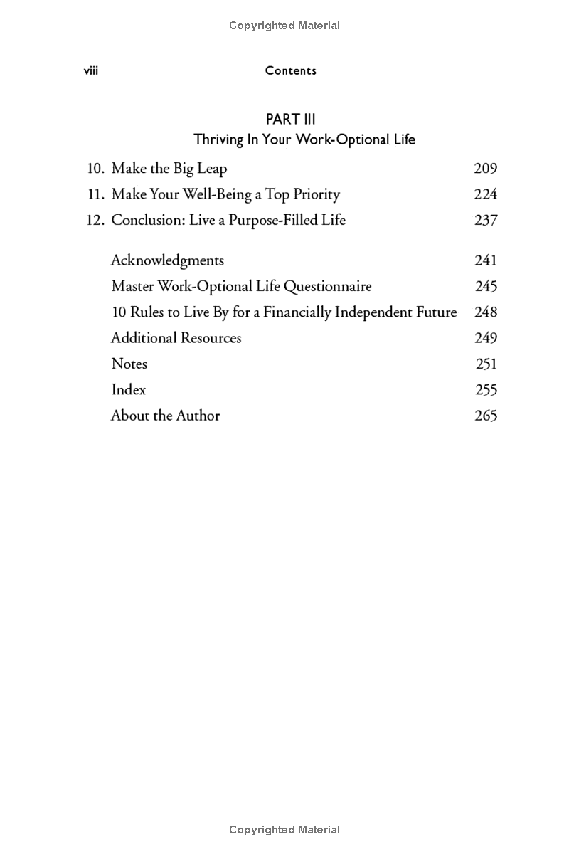 work optional: retire early the non-penny-pinching way