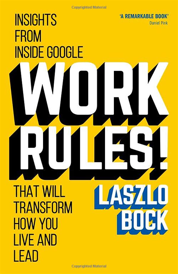 work rules: insights from inside google