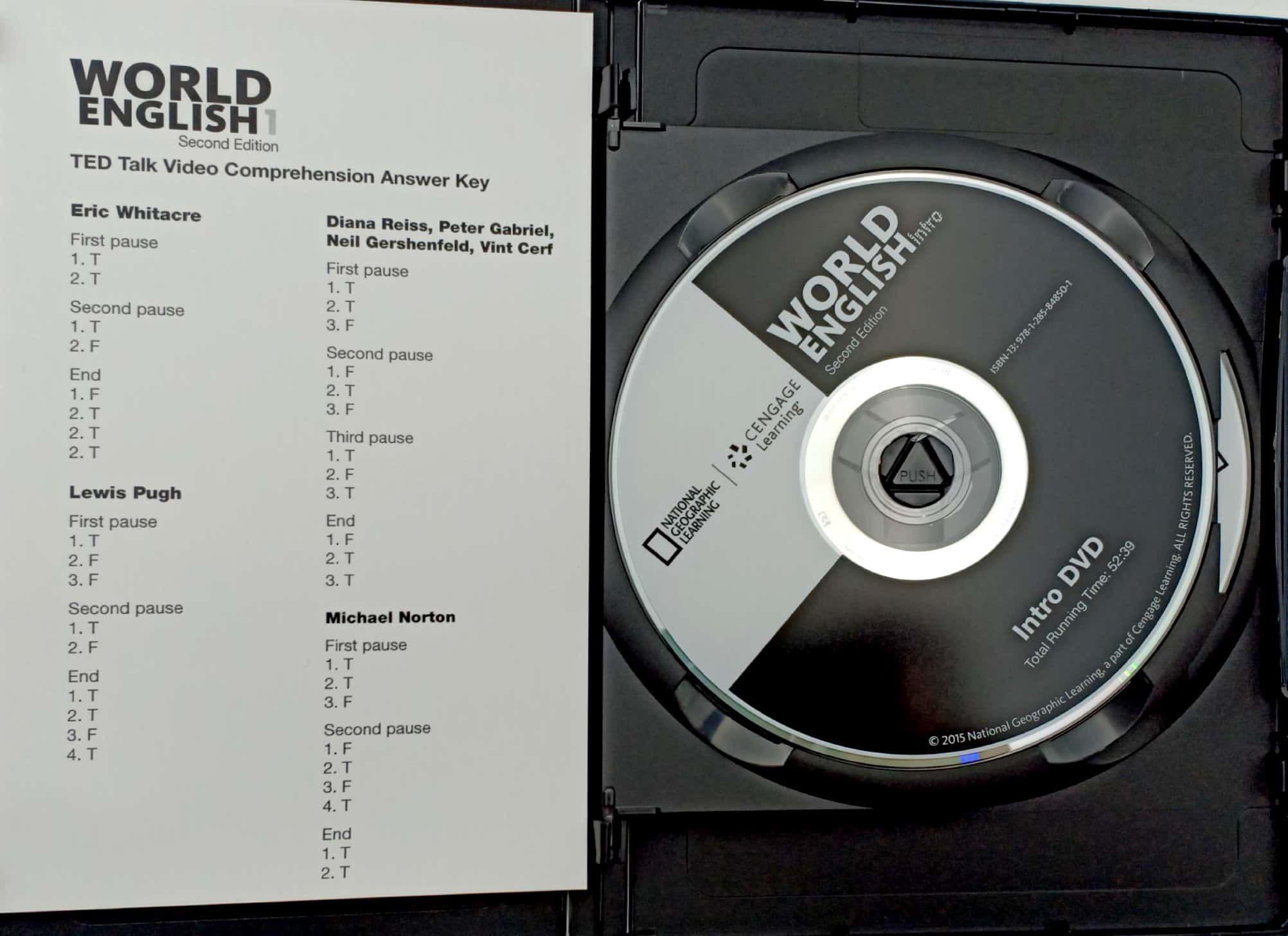 world english intro and 1: classroom dvd