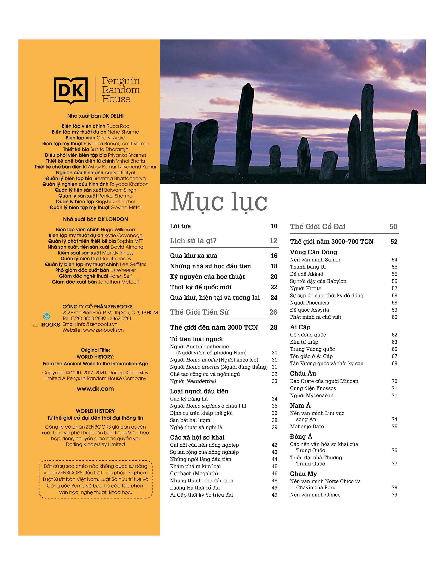 world history - lịch sử thế giới - từ thế giới cổ đại đến thời đại thông tin - bìa cứng