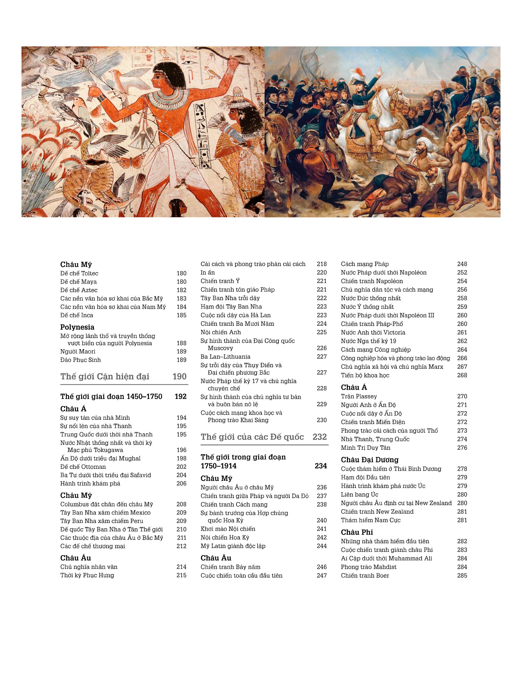 world history - lịch sử thế giới - từ thế giới cổ đại đến thời đại thông tin - bìa cứng