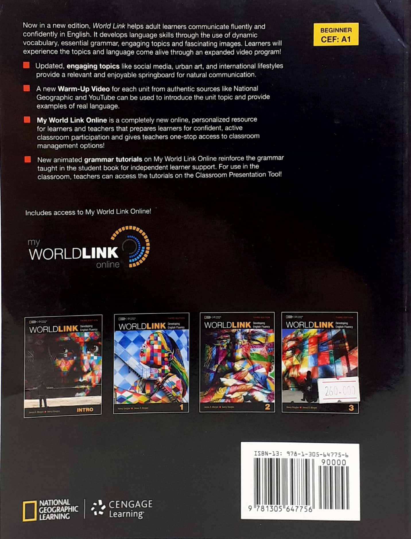world link intro: student book with my world link online (world link, third edition: developing english fluency)