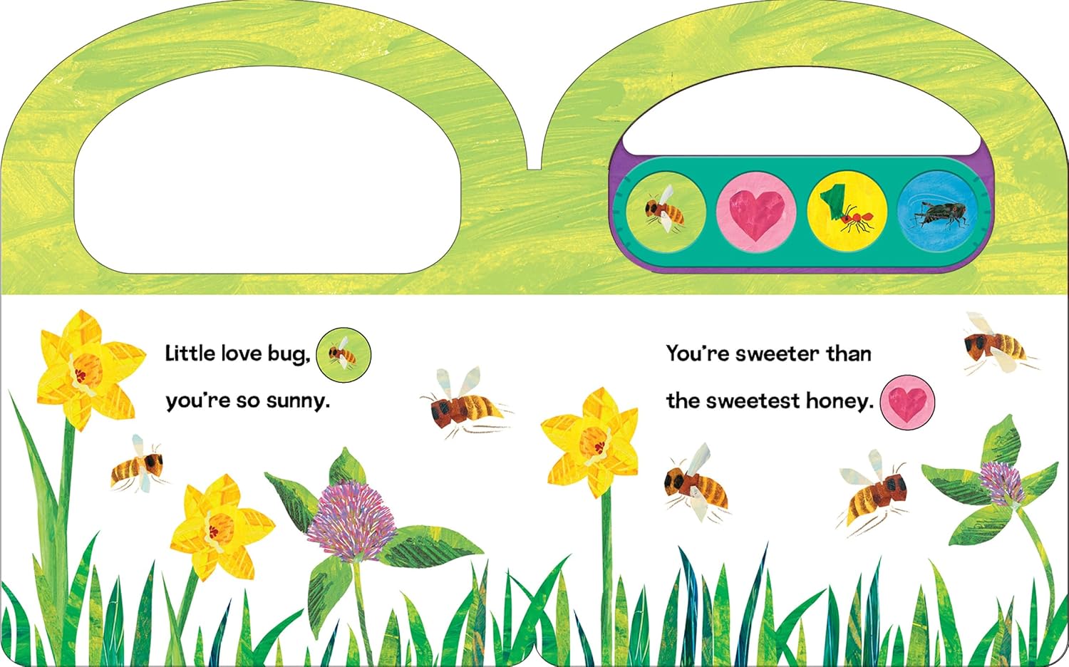 World Of Eric Carle - Little Love Bugs (Carry Along Handle Sound Book)