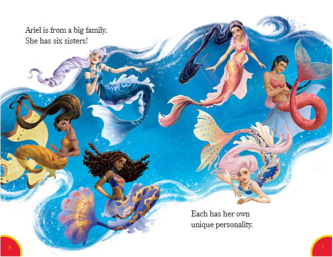 world of reading level 2: the little mermaid: this is ariel