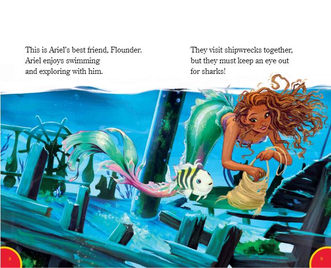 world of reading level 2: the little mermaid: this is ariel