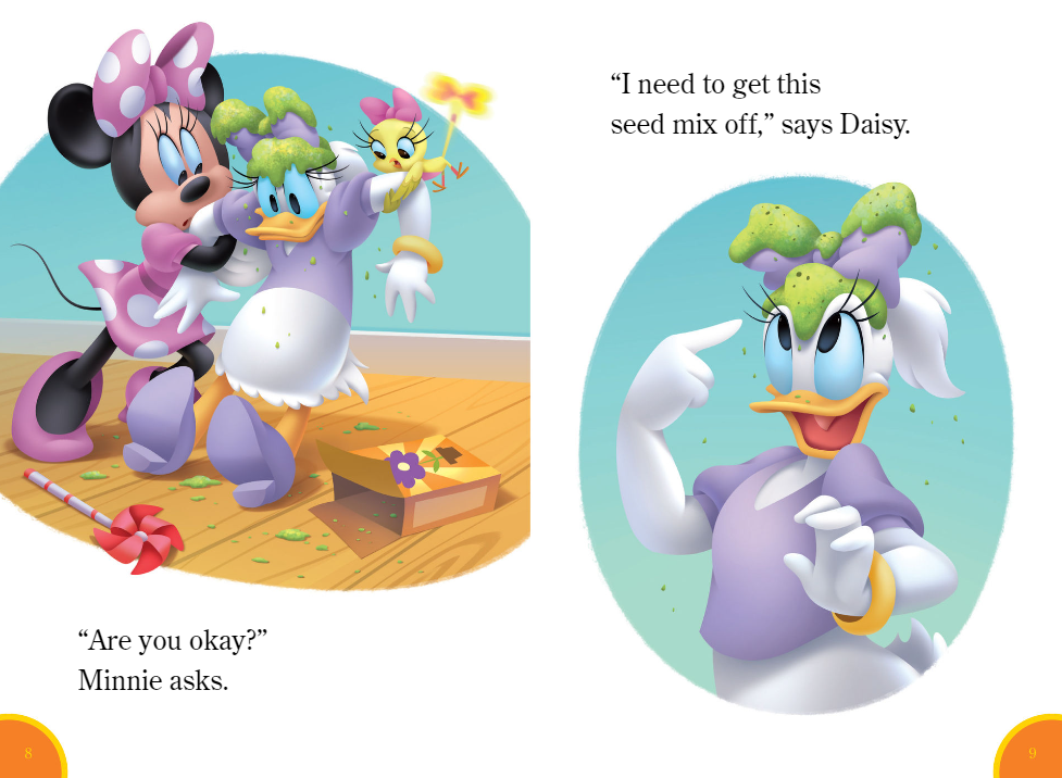 world of reading level pre-1: minnie's bowtoons: daisy's crazy hair day