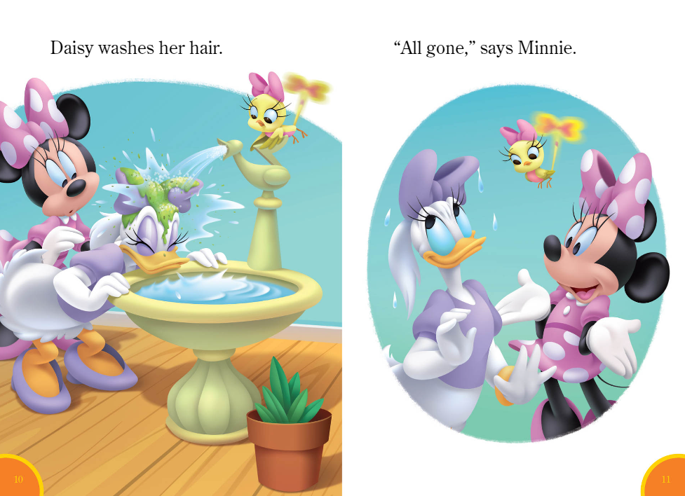 world of reading level pre-1: minnie's bowtoons: daisy's crazy hair day