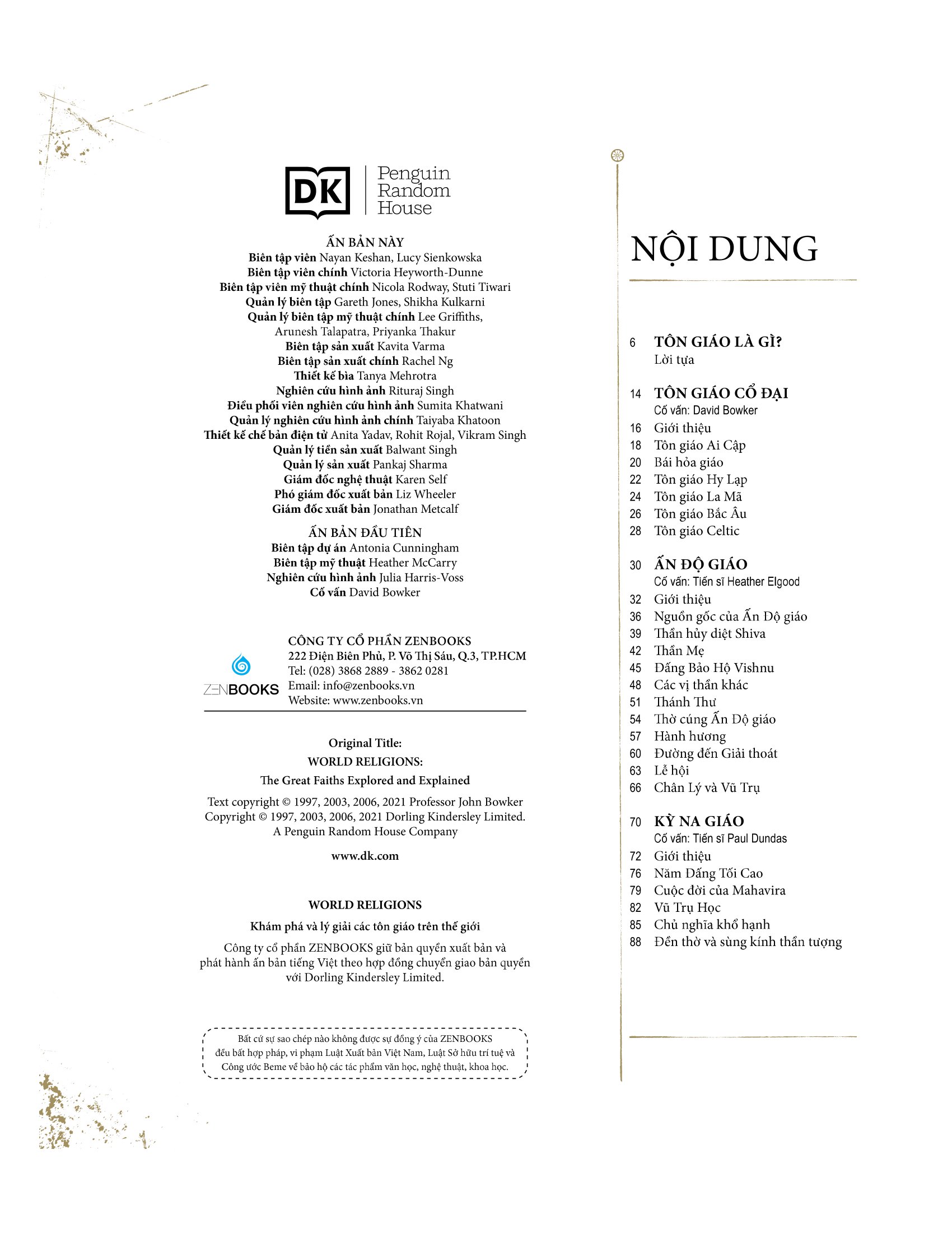 world religions - tôn giáo thế giới - khám phá và lý giải các tôn giáo trên thế giới - bìa cứng