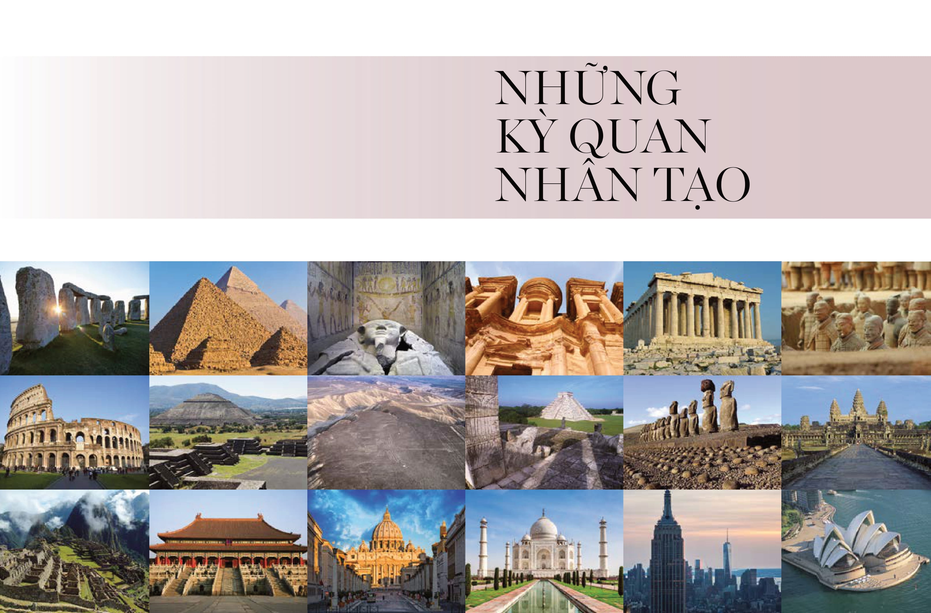 world's greatest wonders - kỳ quan thế giới