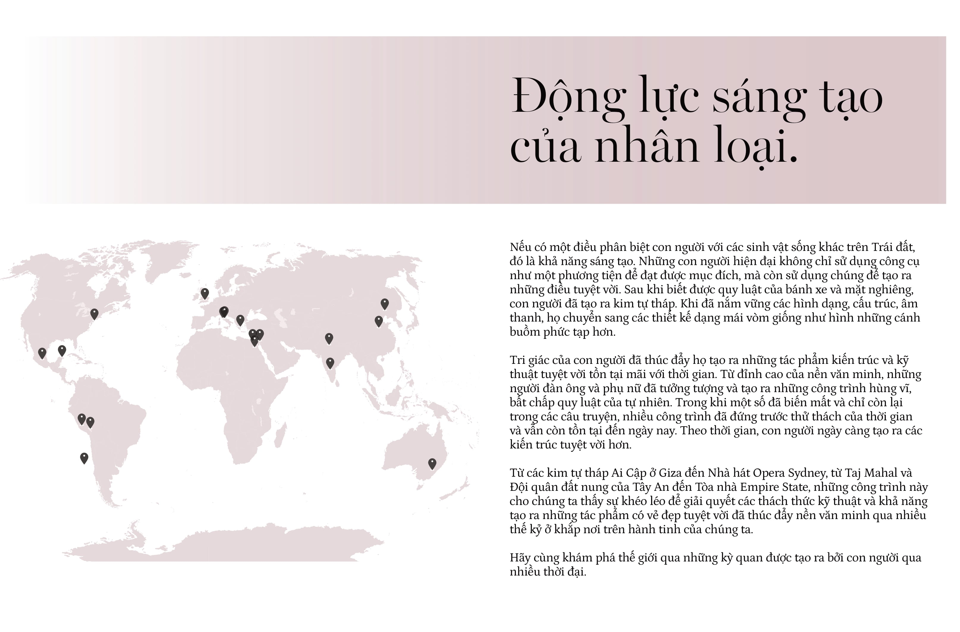 world's greatest wonders - kỳ quan thế giới