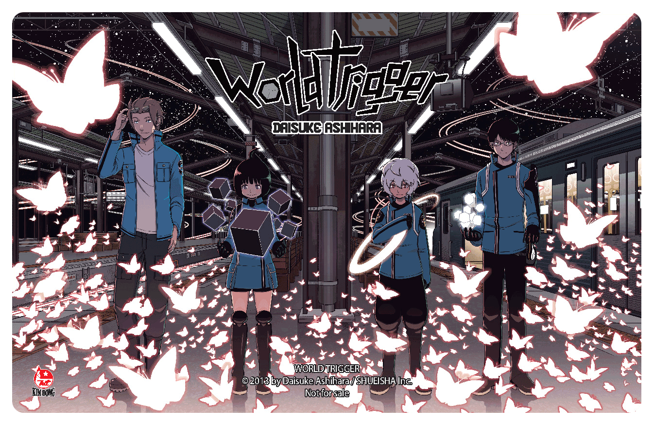 world trigger - tập 19 - tặng kèm card