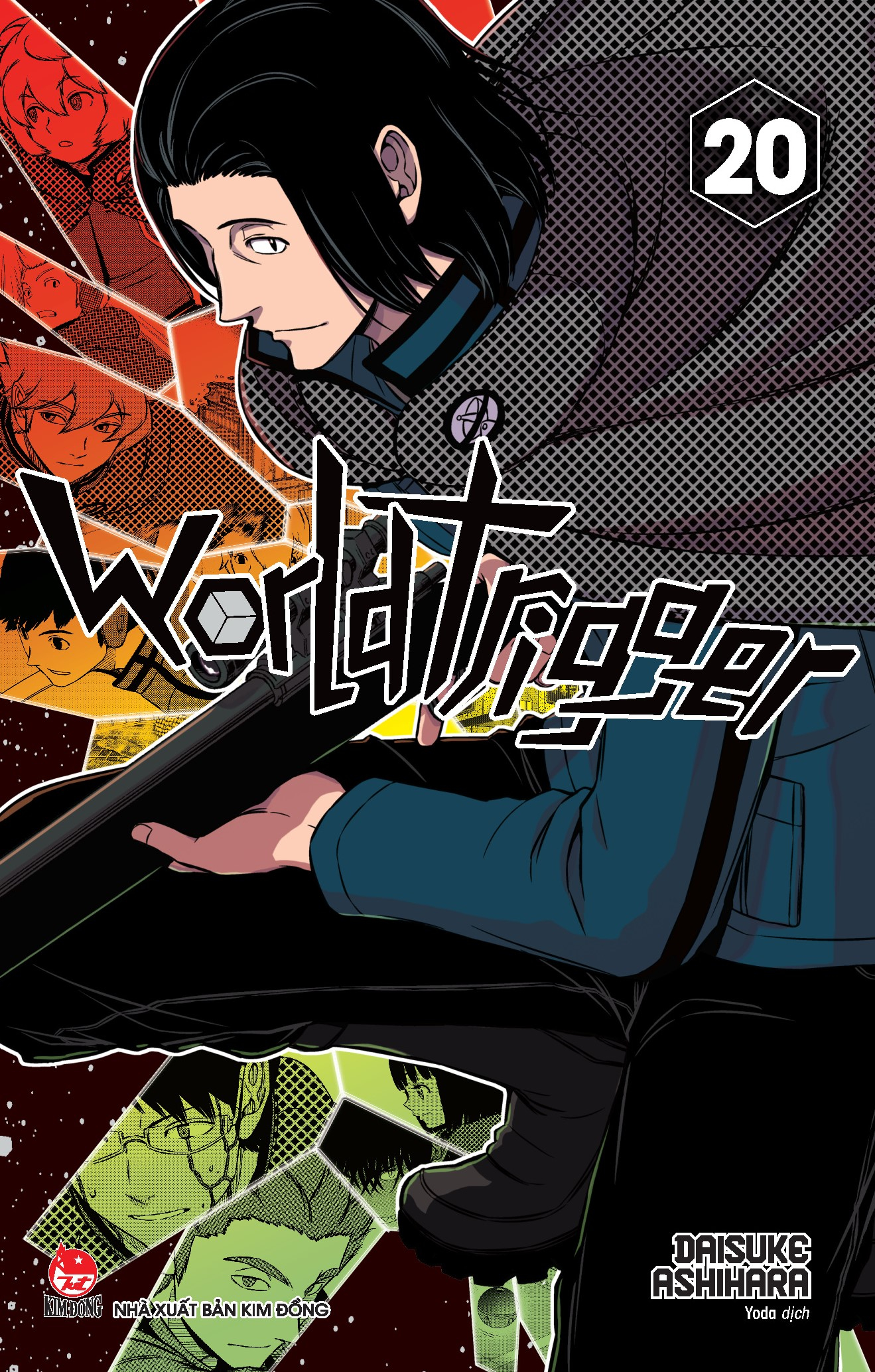 world trigger - tập 20 - tặng kèm poster gập đầu sách