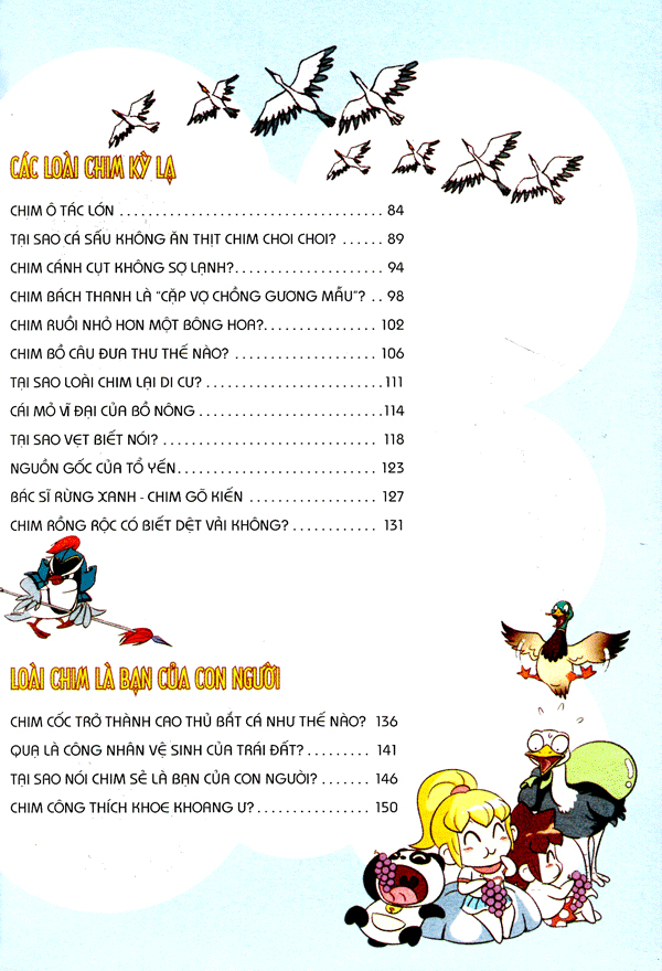 wow! - những bí mật kỳ diệu dành cho học sinh - khám phá các loài chim (tái bản)