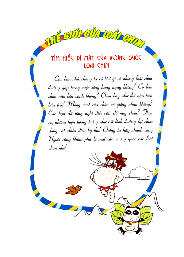 wow! - những bí mật kỳ diệu dành cho học sinh - khám phá các loài chim (tái bản)