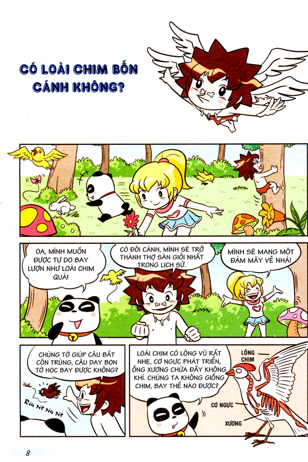 wow! - những bí mật kỳ diệu dành cho học sinh - khám phá các loài chim (tái bản)